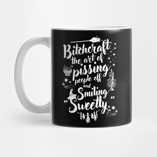 Witchcraft Bitchcraft Halloween by The WYLD Tribe